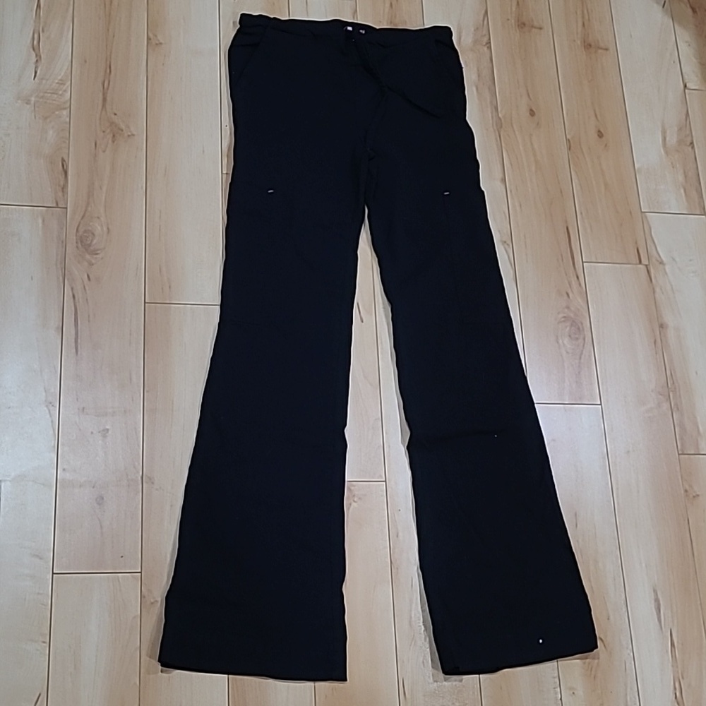 Scrub lovers women's small black scrub pants